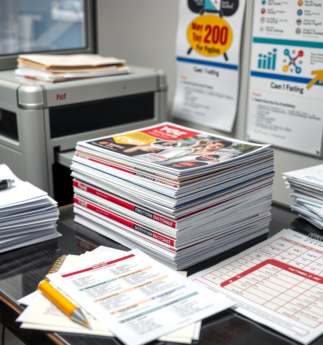 Quality check visual for Flyer Printing Companies