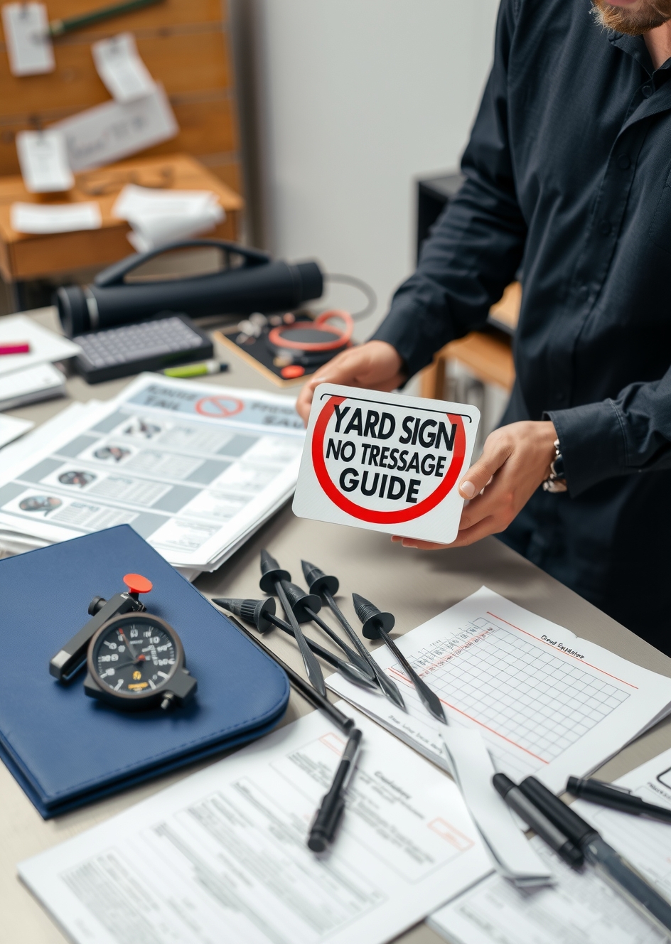 Quality check visual for Yard Signs No Trespassing Guide