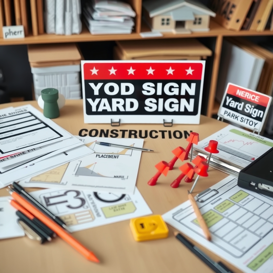 Checklist for Yard Signs for Construction Companies