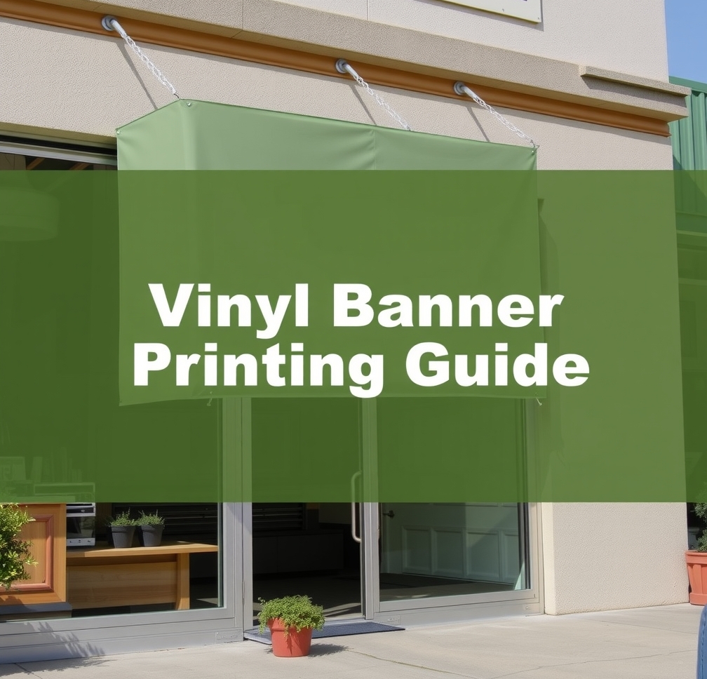 Preparation visual for Online Vinyl Banner Printing Guide