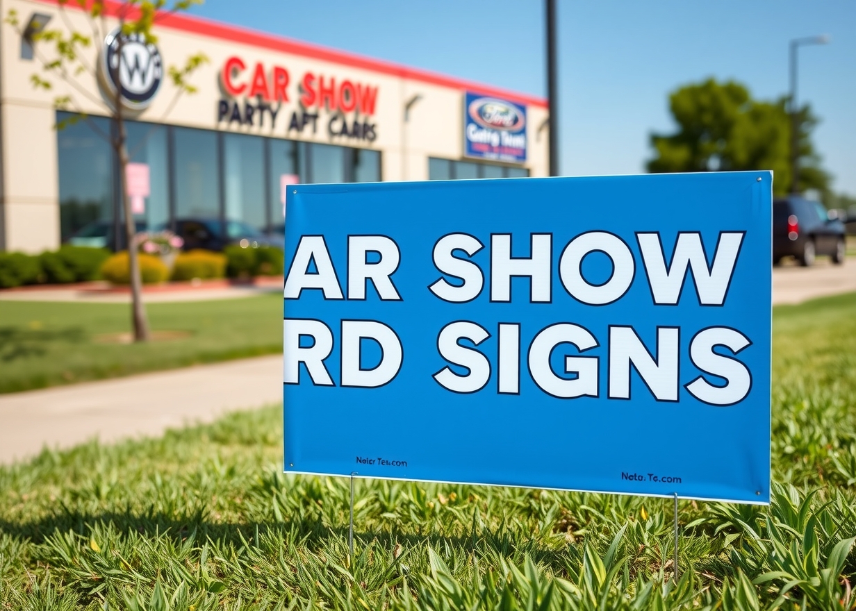 Evaluating the best Car Show Yard Signs Guide environment