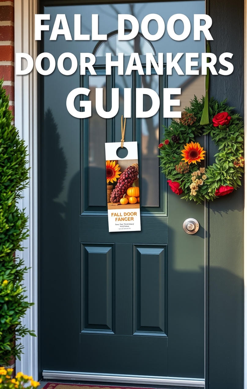 Checklist for Fall Door Hangers Guide
