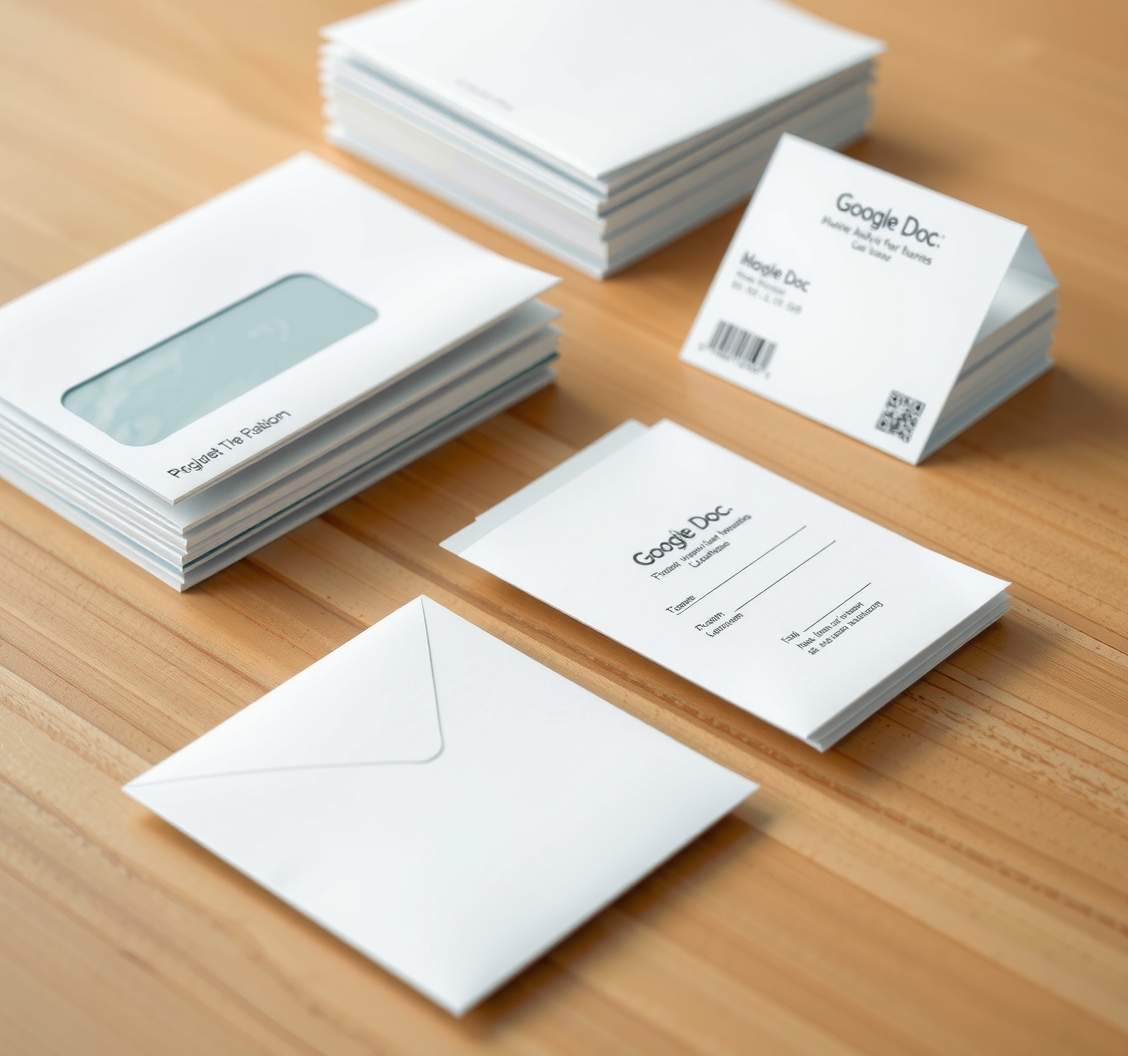 Checklist for Google Docs Envelope Printing Guide