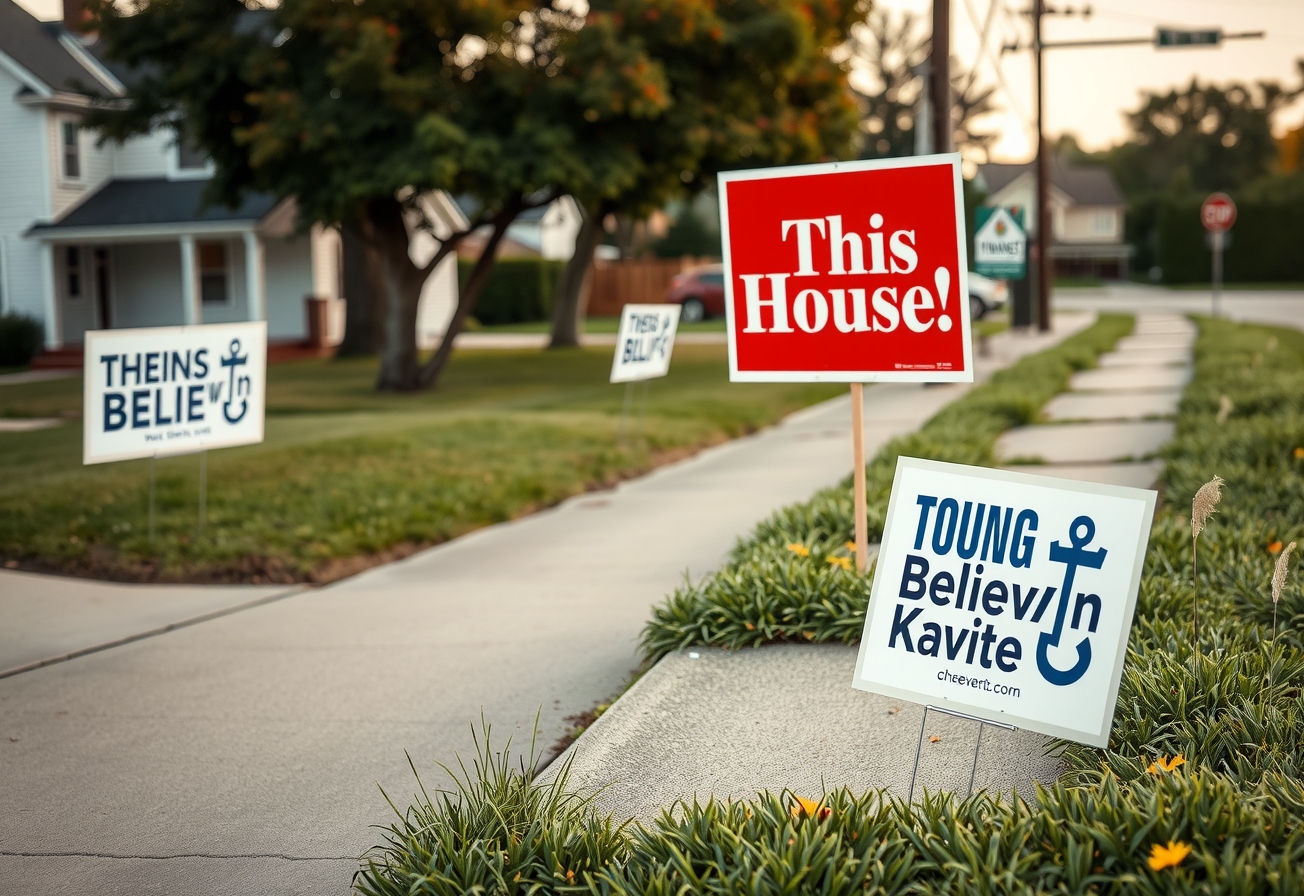 Yard Signs in This House We Believe Guide