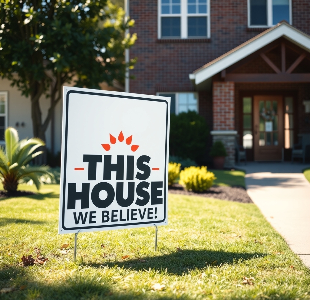 Evaluating the best Yard Signs in This House We Believe Guide environment