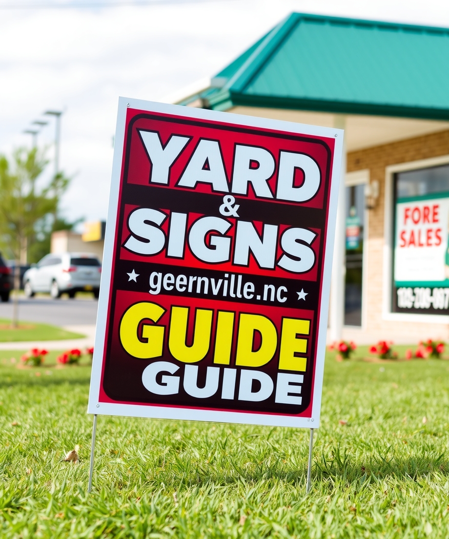 Checklist for Yard Signs Greenville Nc Guide