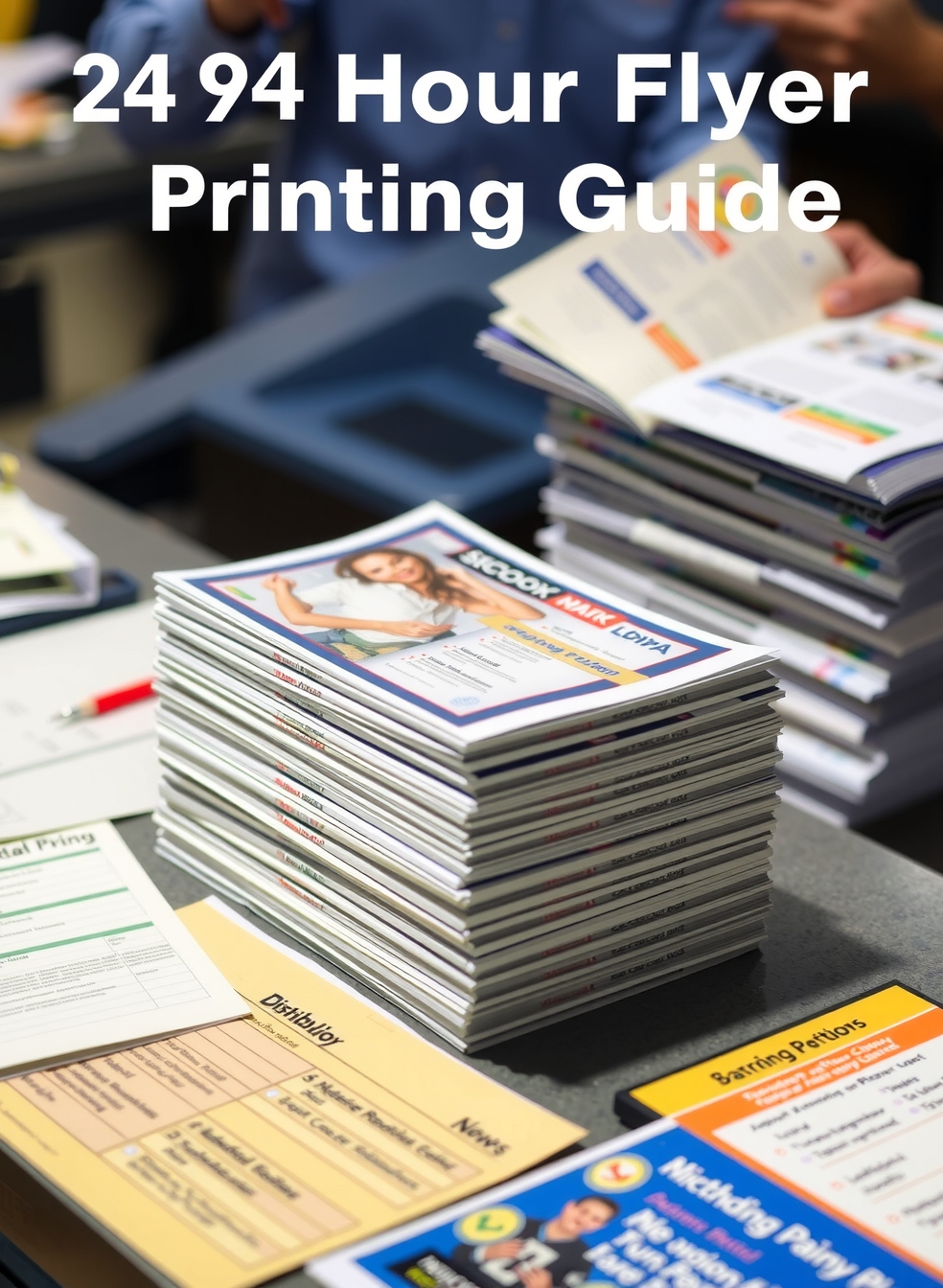 Quality check visual for 24 Hour Flyer Printing Guide