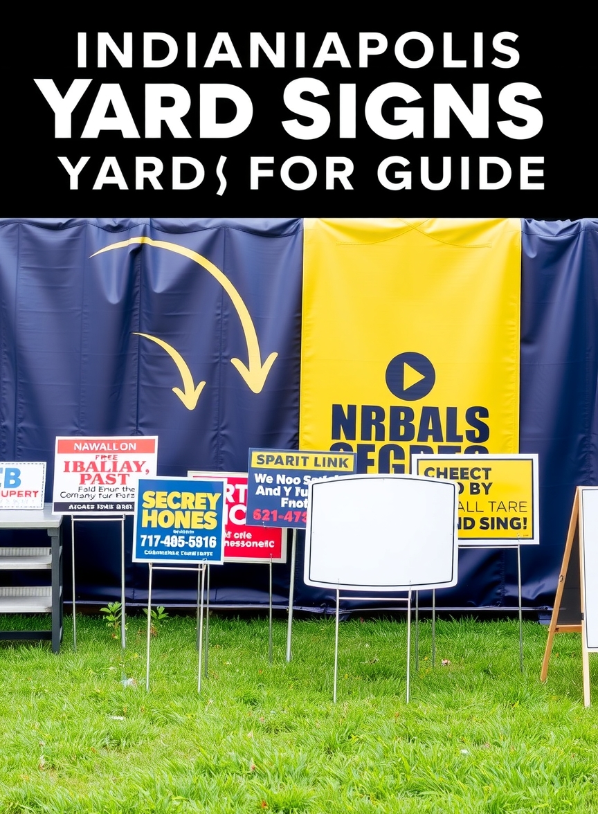 Evaluating the best Indianapolis Yard Signs Guide environment