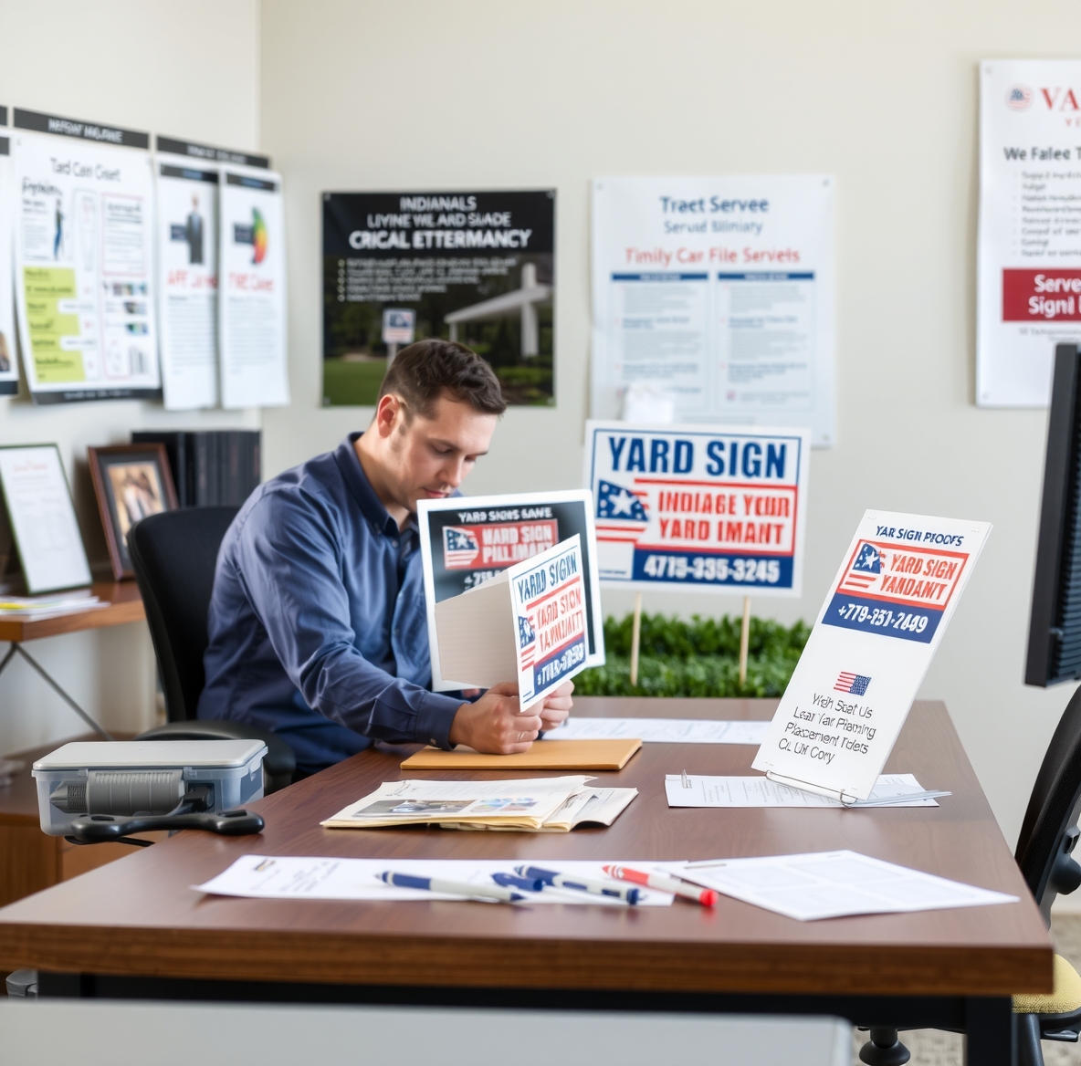 Quality check visual for Indianapolis Yard Signs Guide