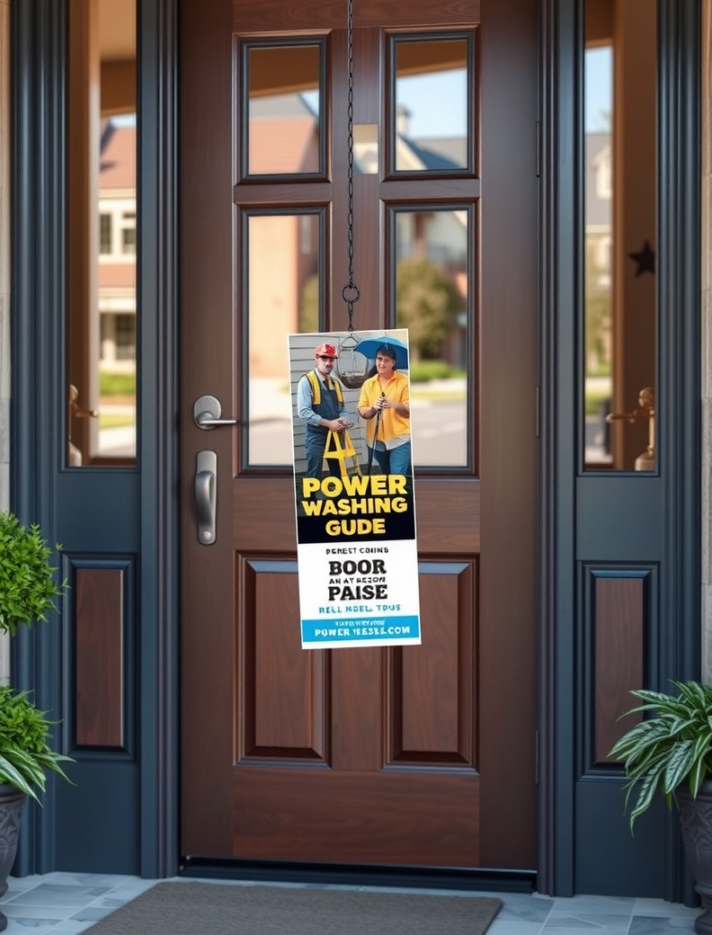 Checklist for Power Washing Door Hangers Guide