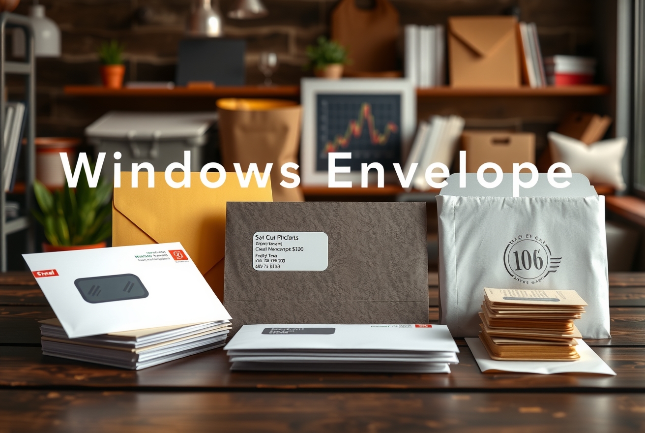 Preparation visual for Windows Envelope Printing Guide