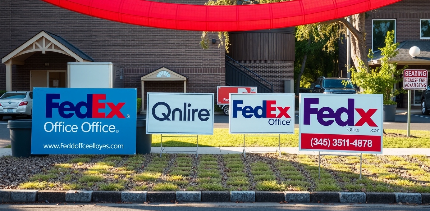 Evaluating the best Fedex Office Yard Signs Guide environment