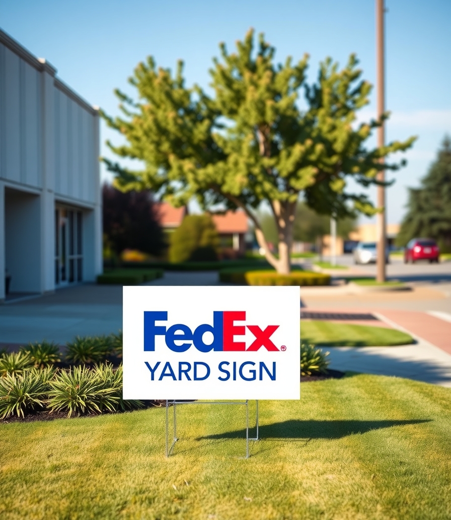 Checklist for Fedex Office Yard Signs Guide
