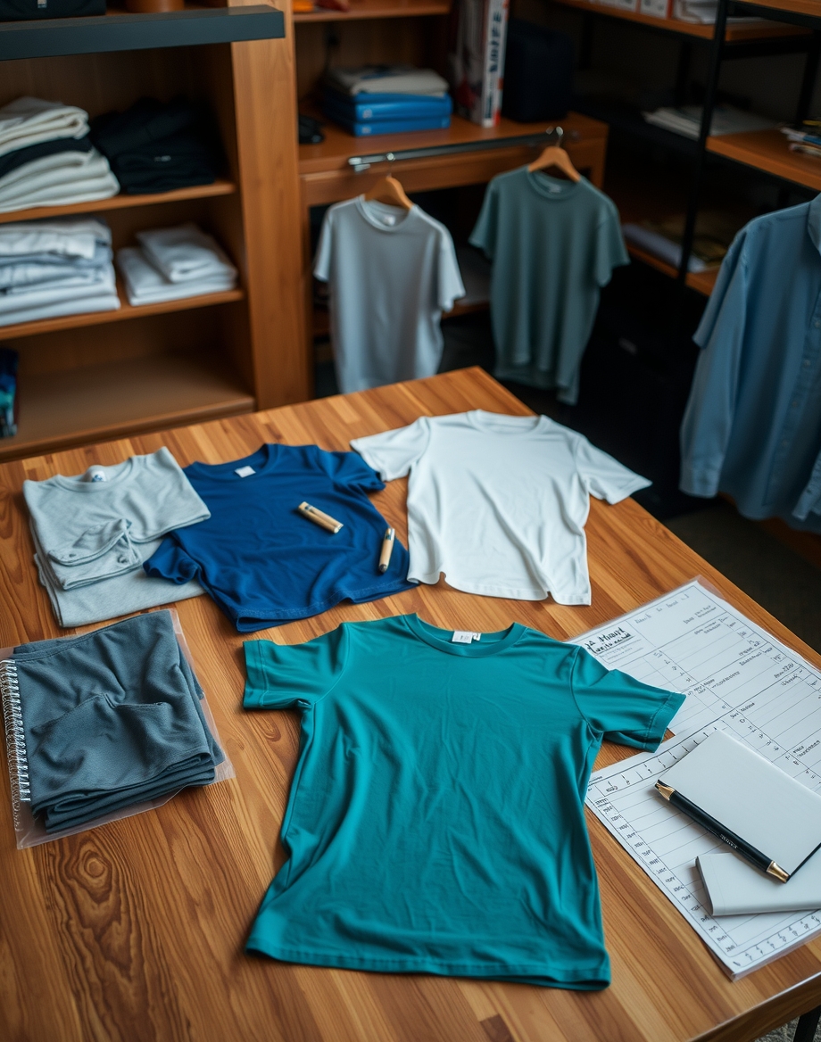 Quality check visual for Tshirt Printing Design