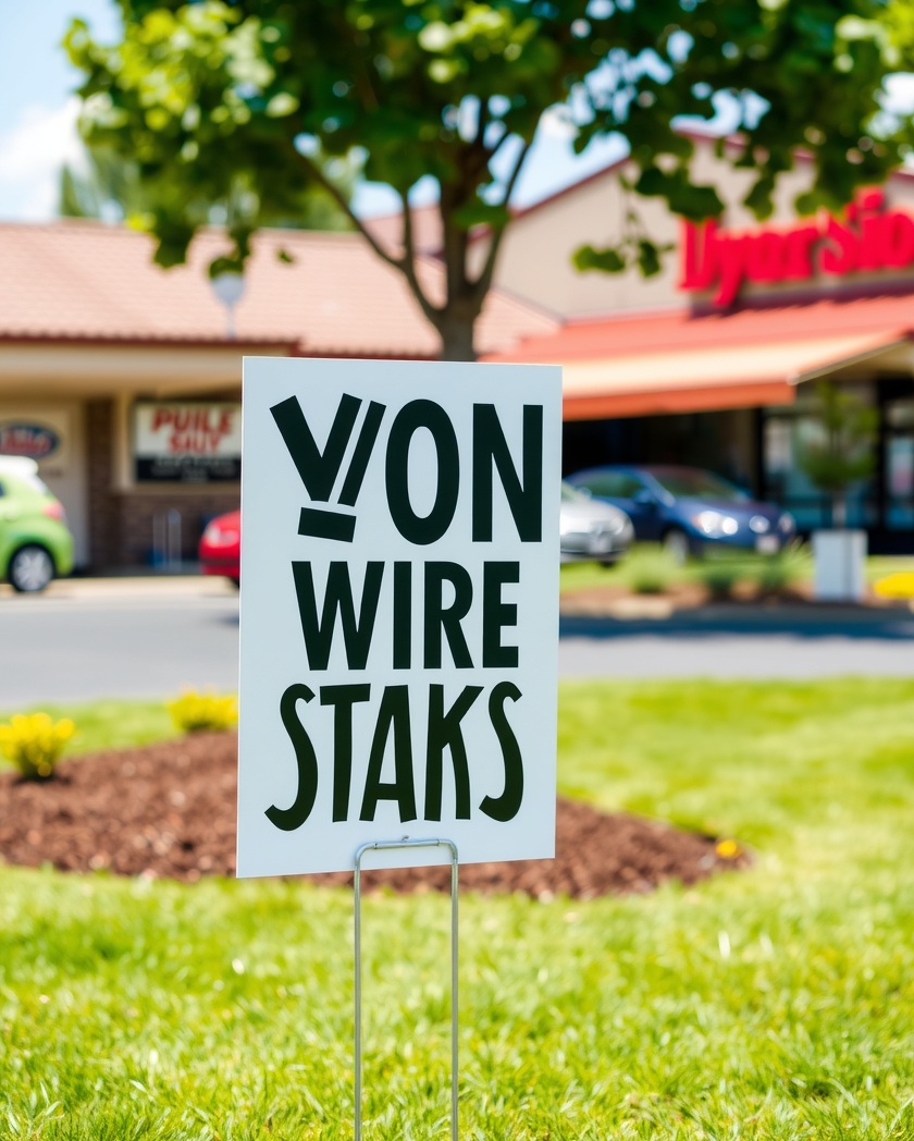 Evaluating the best Yard Signs Wire Stakes Guide environment
