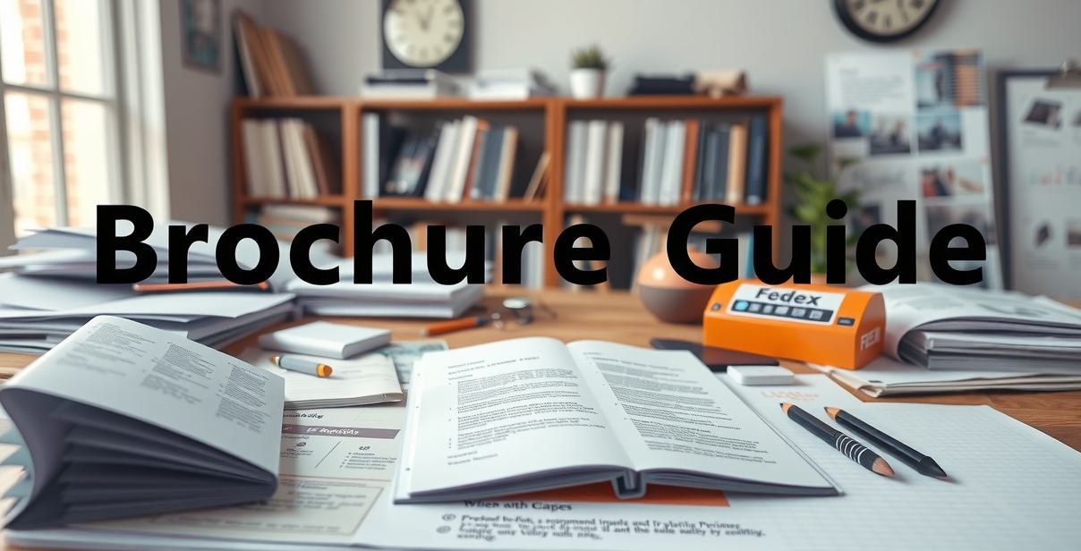 Fedex Brochure Printing Guide