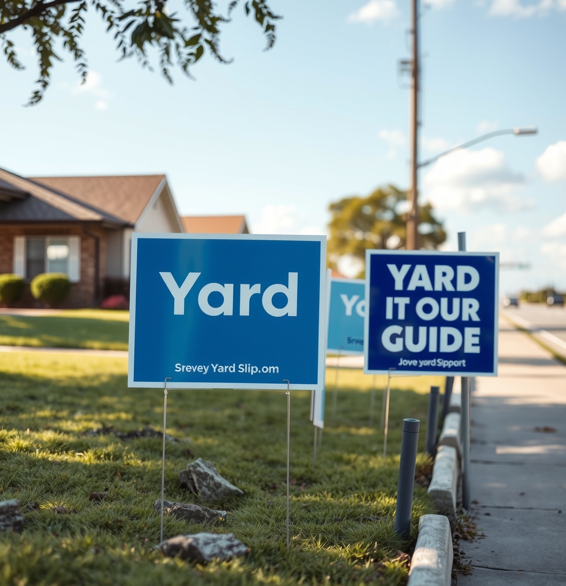 Yard Signs Pearland Guide