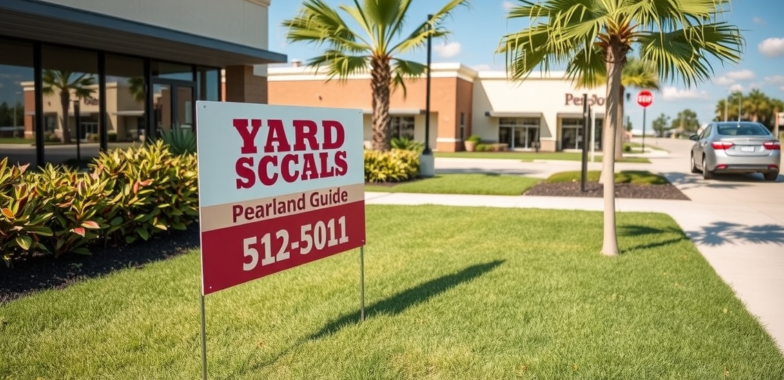 Checklist for Yard Signs Pearland Guide