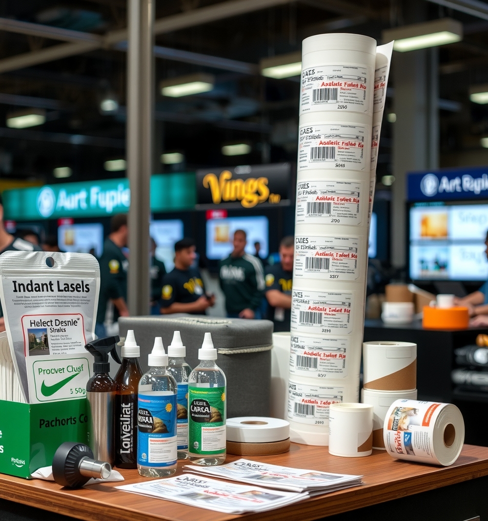 Art Advertising Labels & Printing Guide