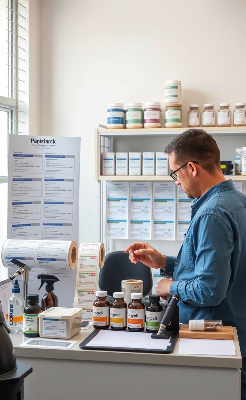 Health Supplements Labels Printing Guide