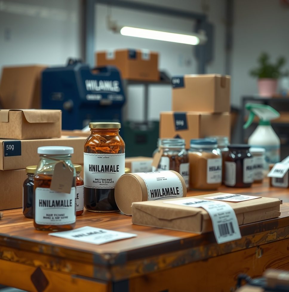 Preparation visual for Labels Printing Labels Guide