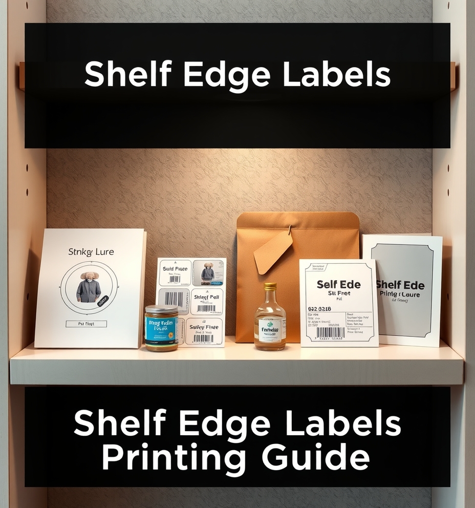 Preparation visual for Shelf Edge Labels Printing Guide