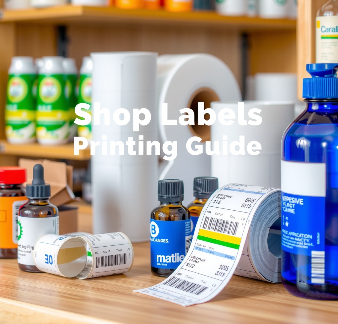Checklist for Shop Labels Printing Guide