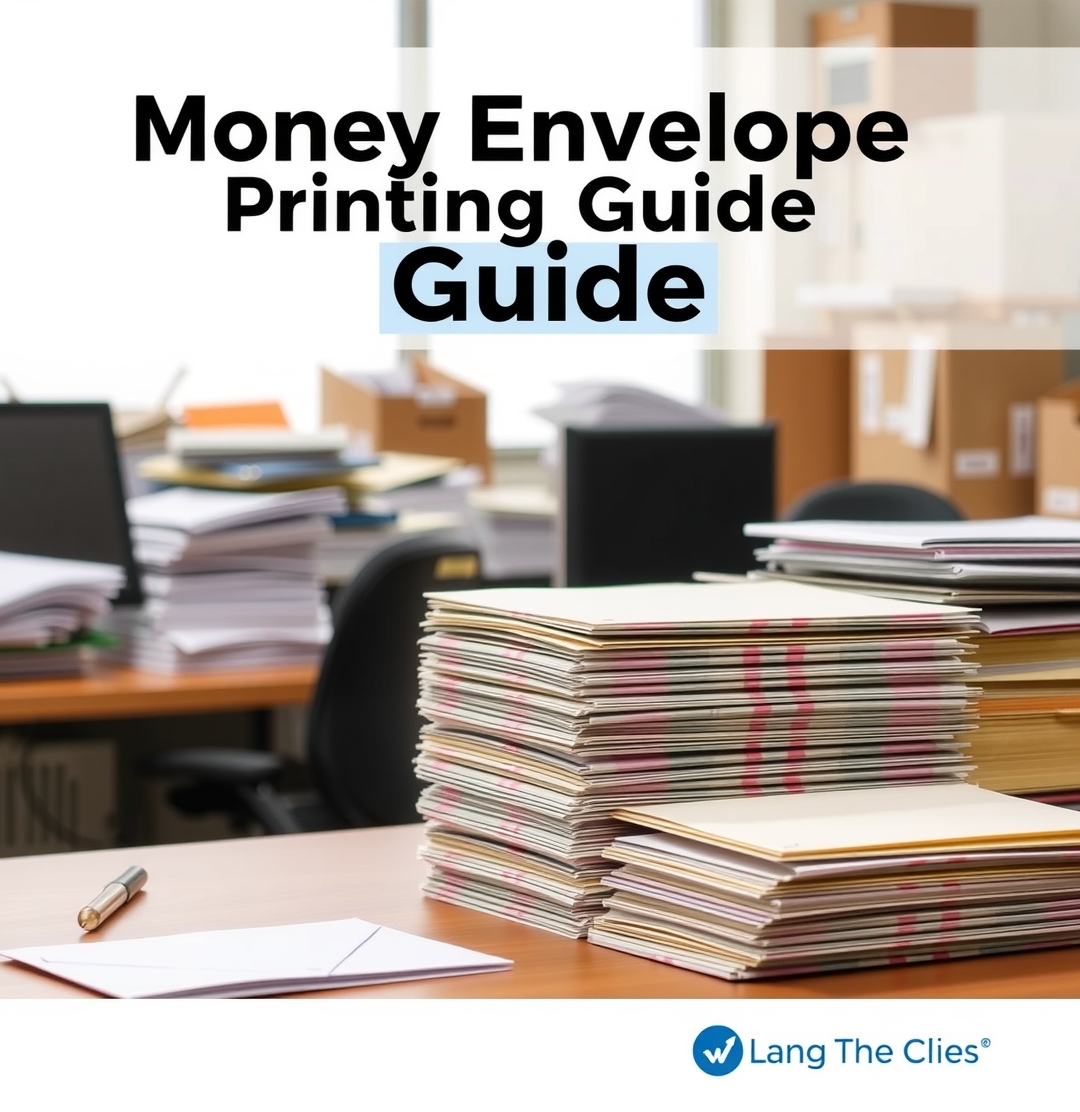 Checklist for Money Envelope Printing Guide
