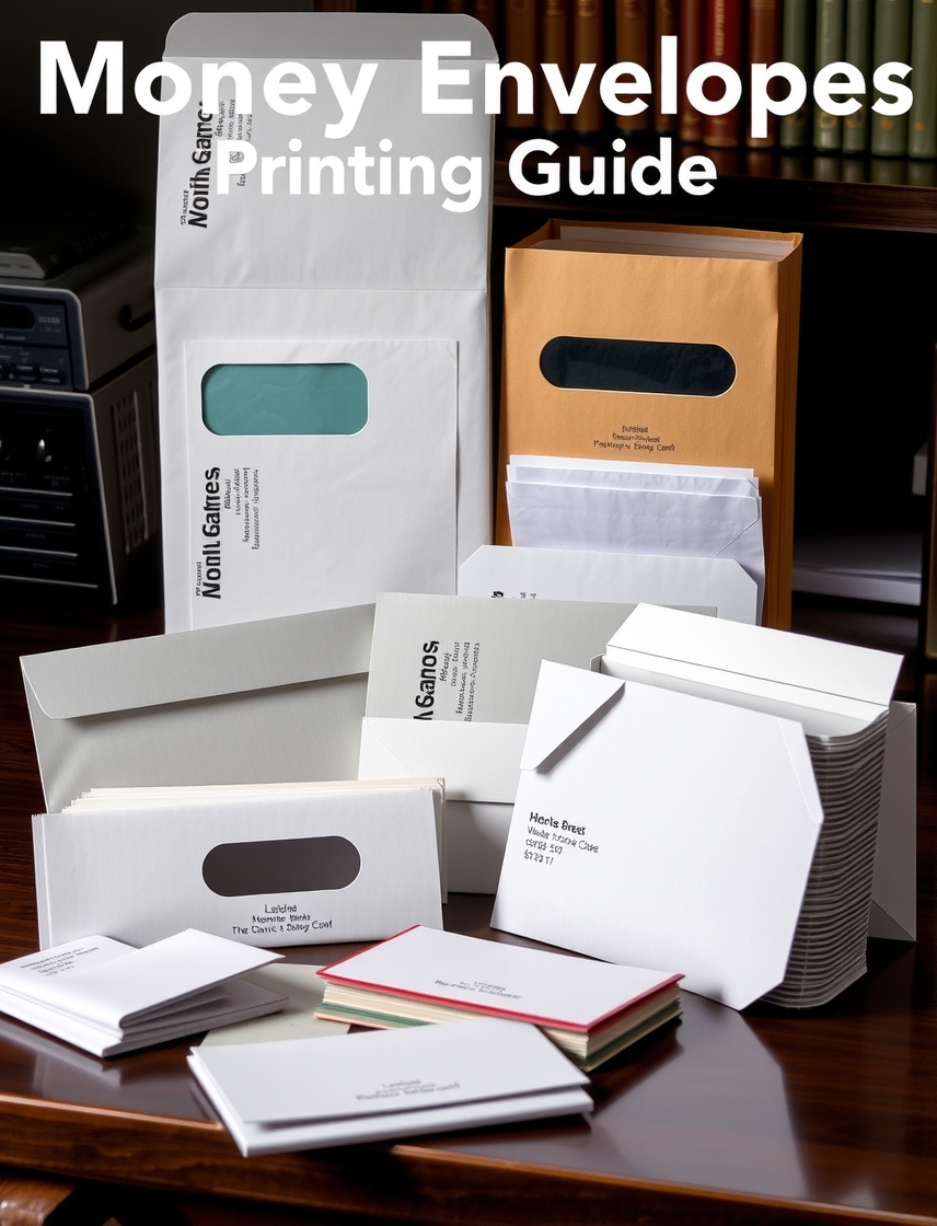 Preparation visual for Money Envelope Printing Guide