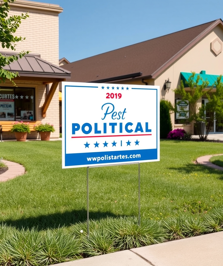 Checklist for Best Political Yard Signs