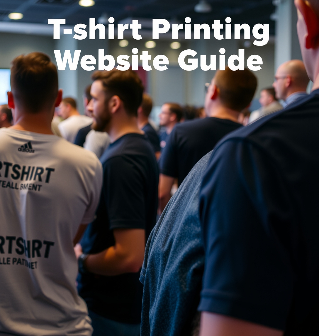 Checklist for Tshirt Printing Website Guide