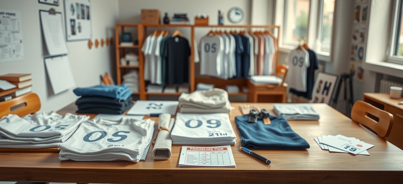 Preparation visual for 24 Hr Tshirt Printing Guide