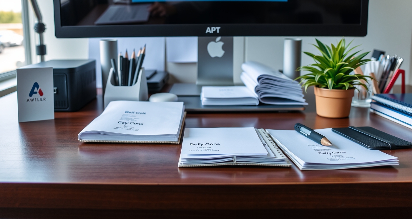 Preparation visual for Business Cards Printing Orlando Guide