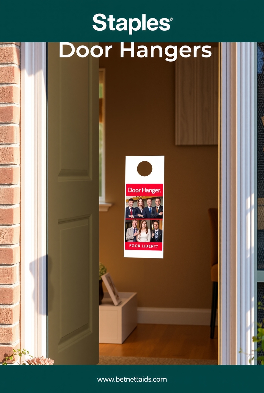 Checklist for Staples Door Hangers Guide