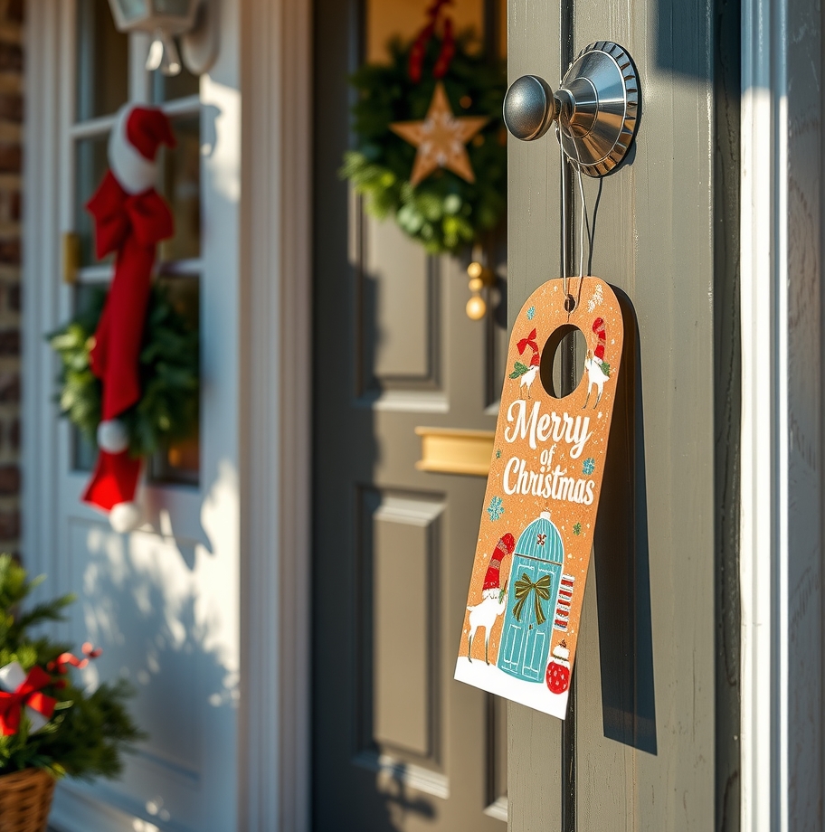 Checklist for Christmas Door Hangers Guide