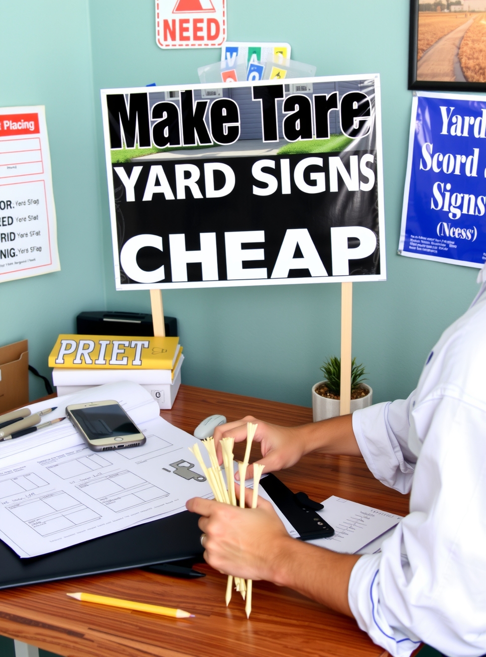 Checklist for Make Yard Signs Cheap