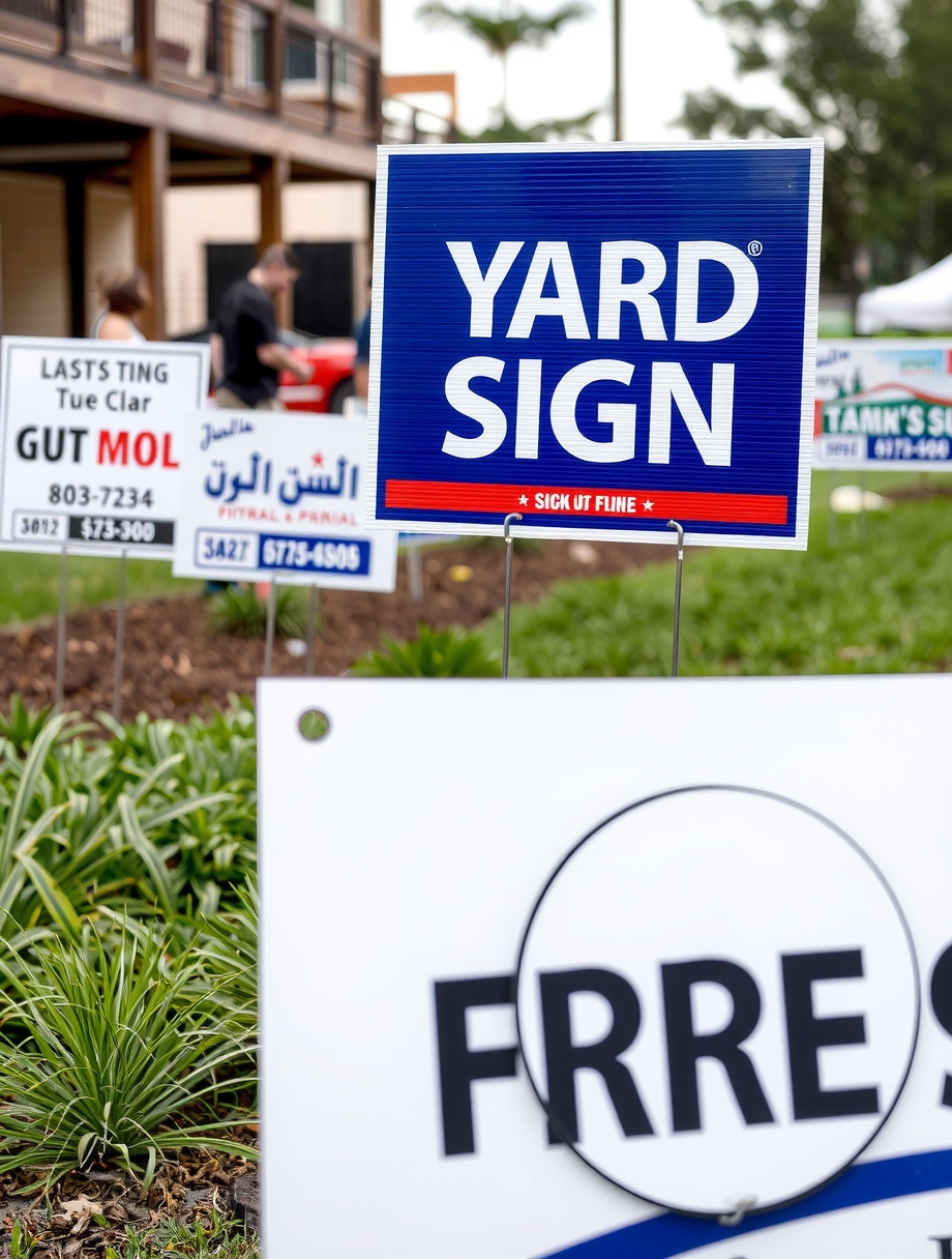 Evaluating the best Personalized Yard Signs Metal Guide environment