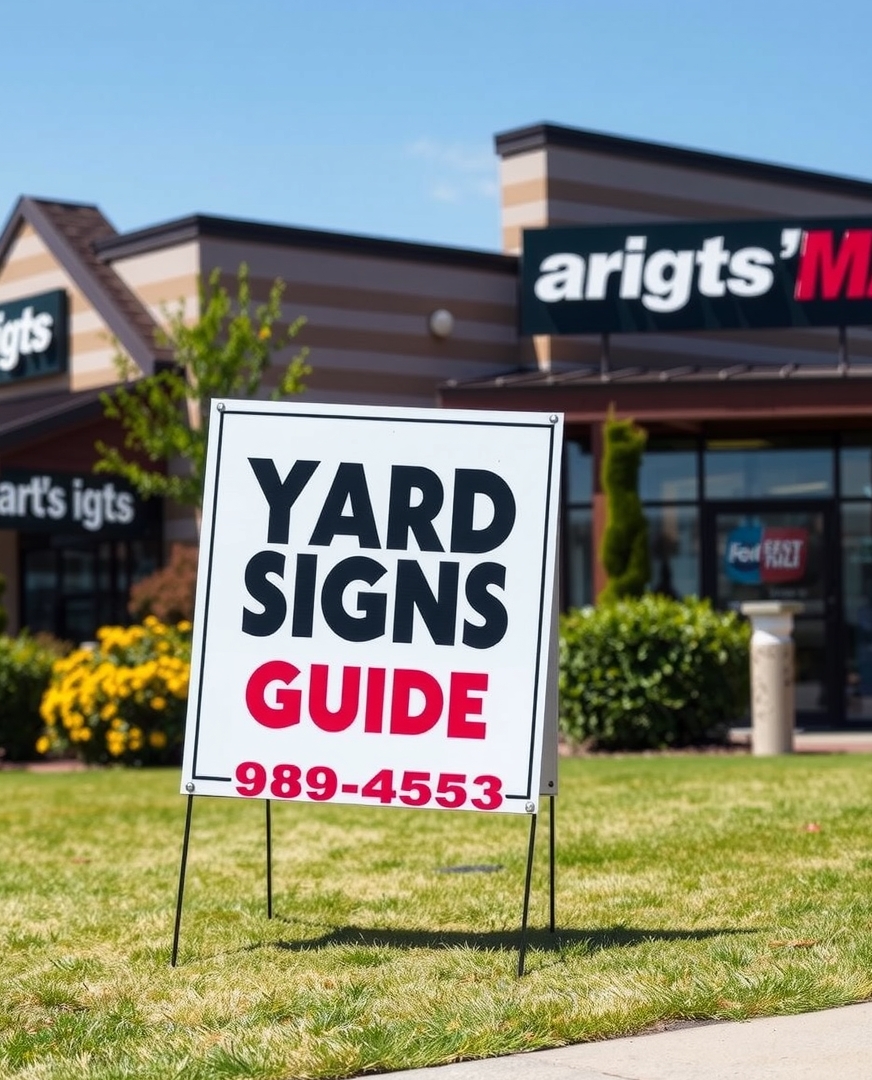 Checklist for Yard Signs Augusta Ga Guide