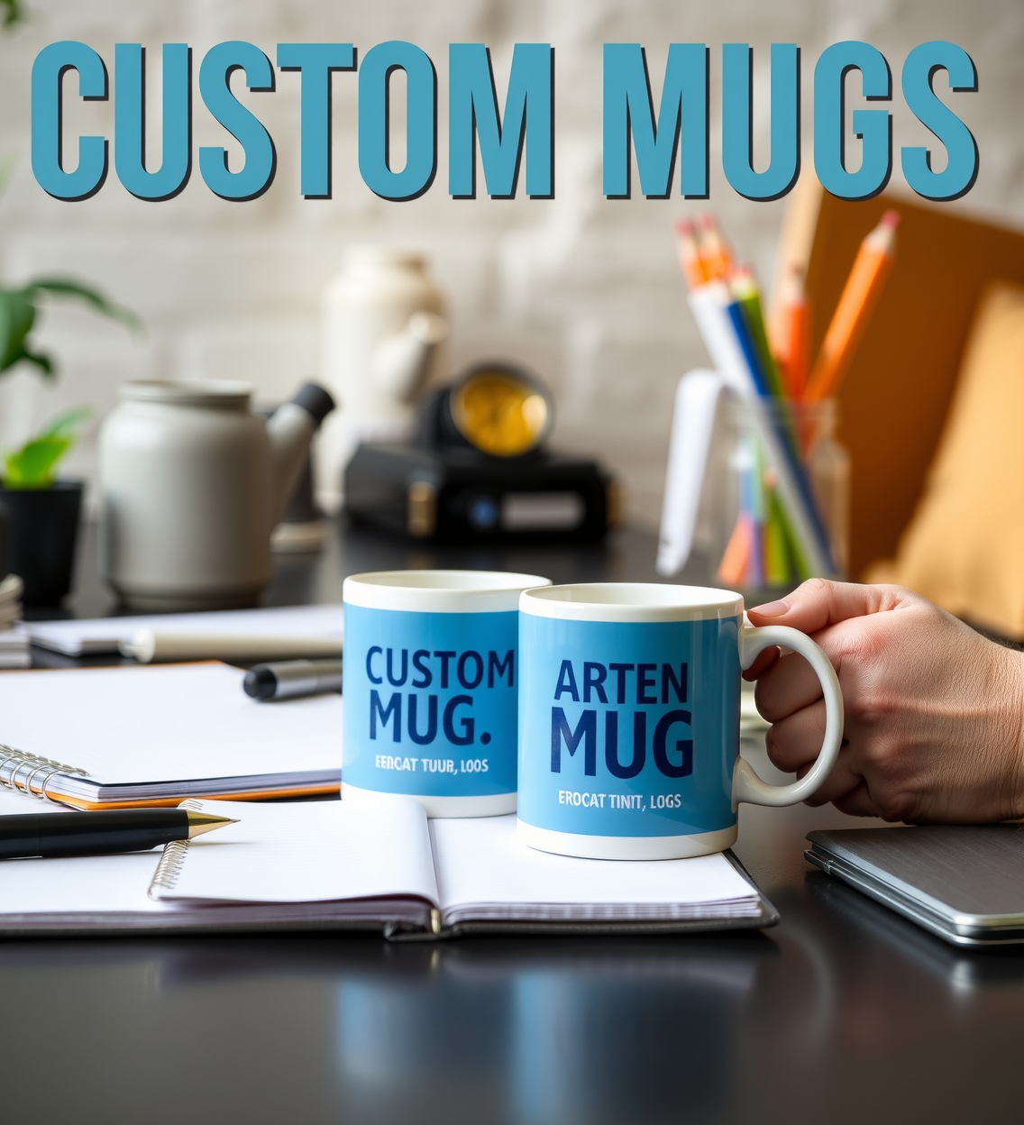Preparation visual for Custom Mugs Next Day Delivery Guide