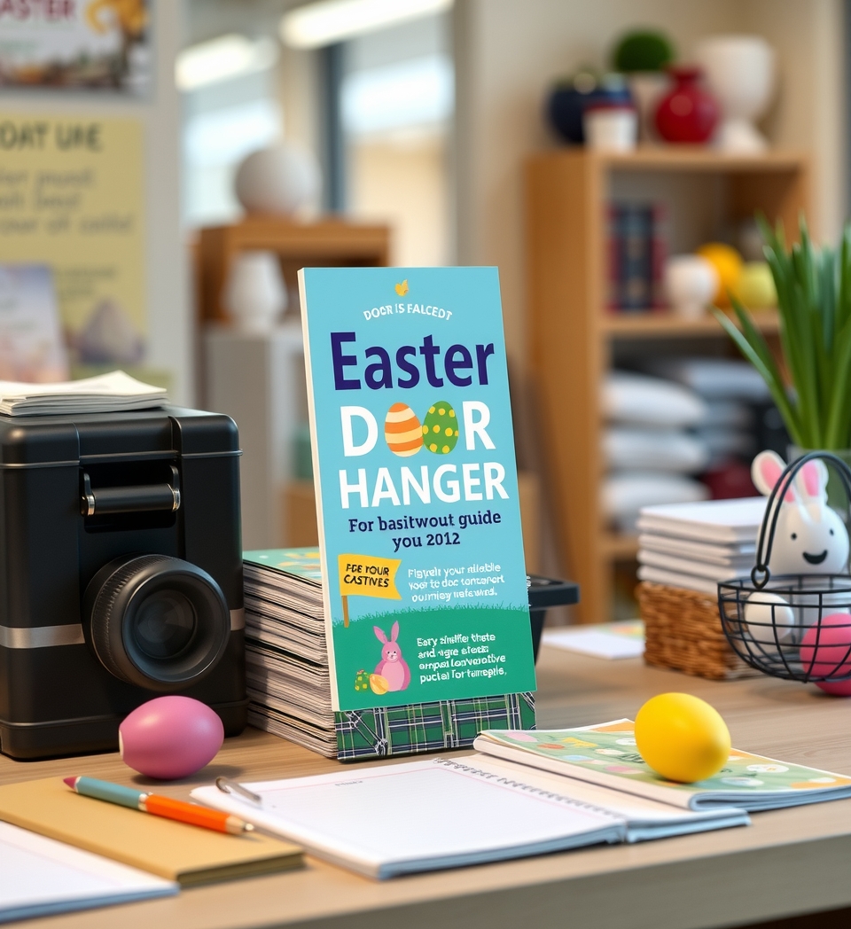 Preparation visual for Easter Door Hangers Guide