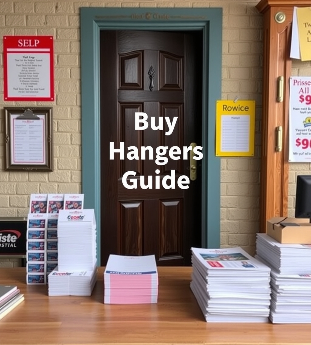 Preparation visual for Buy Door Hangers Guide