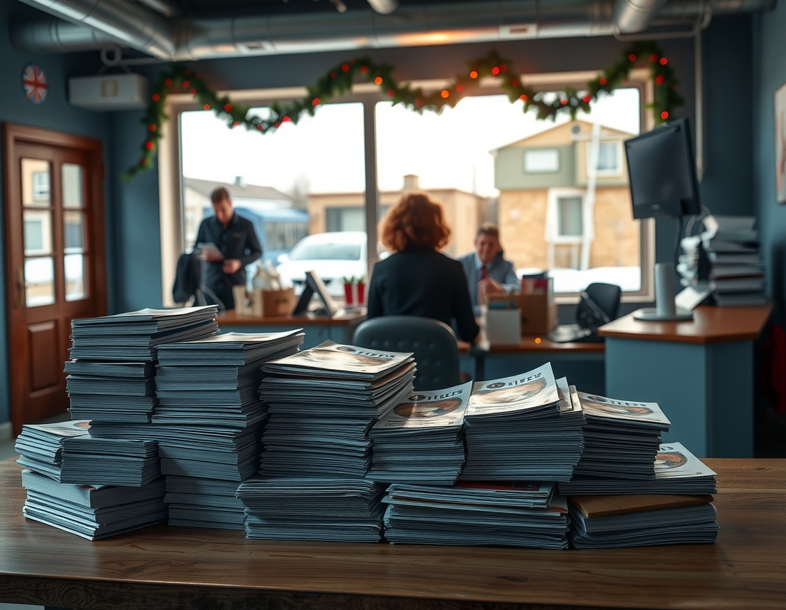 Preparation visual for Door Hangers Christmas Guide