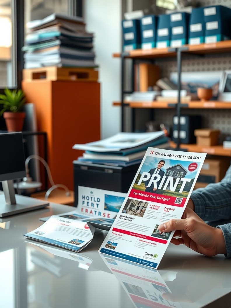 Checklist for Real Estate Flyer Printing