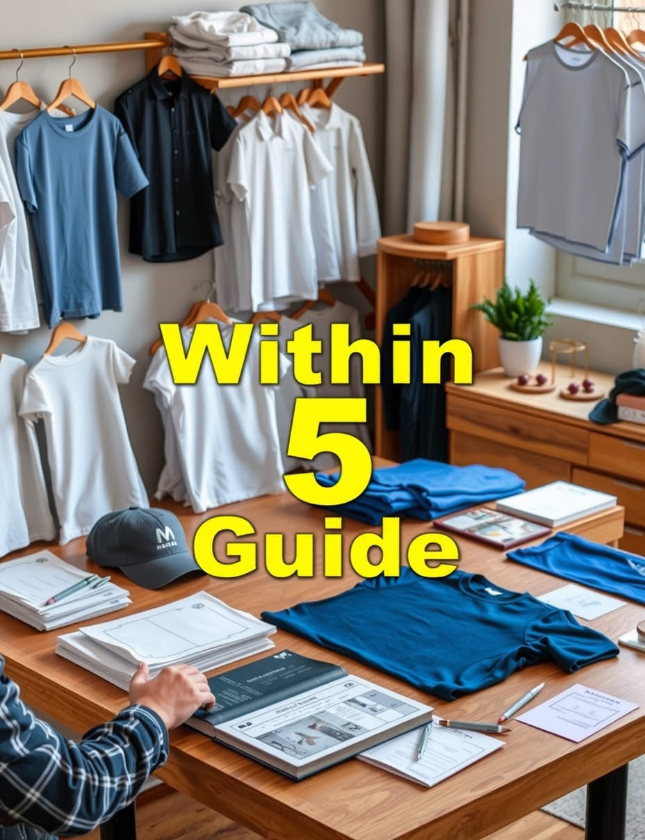 Quality check visual for Tshirt Printing Within 5 Mi Guide