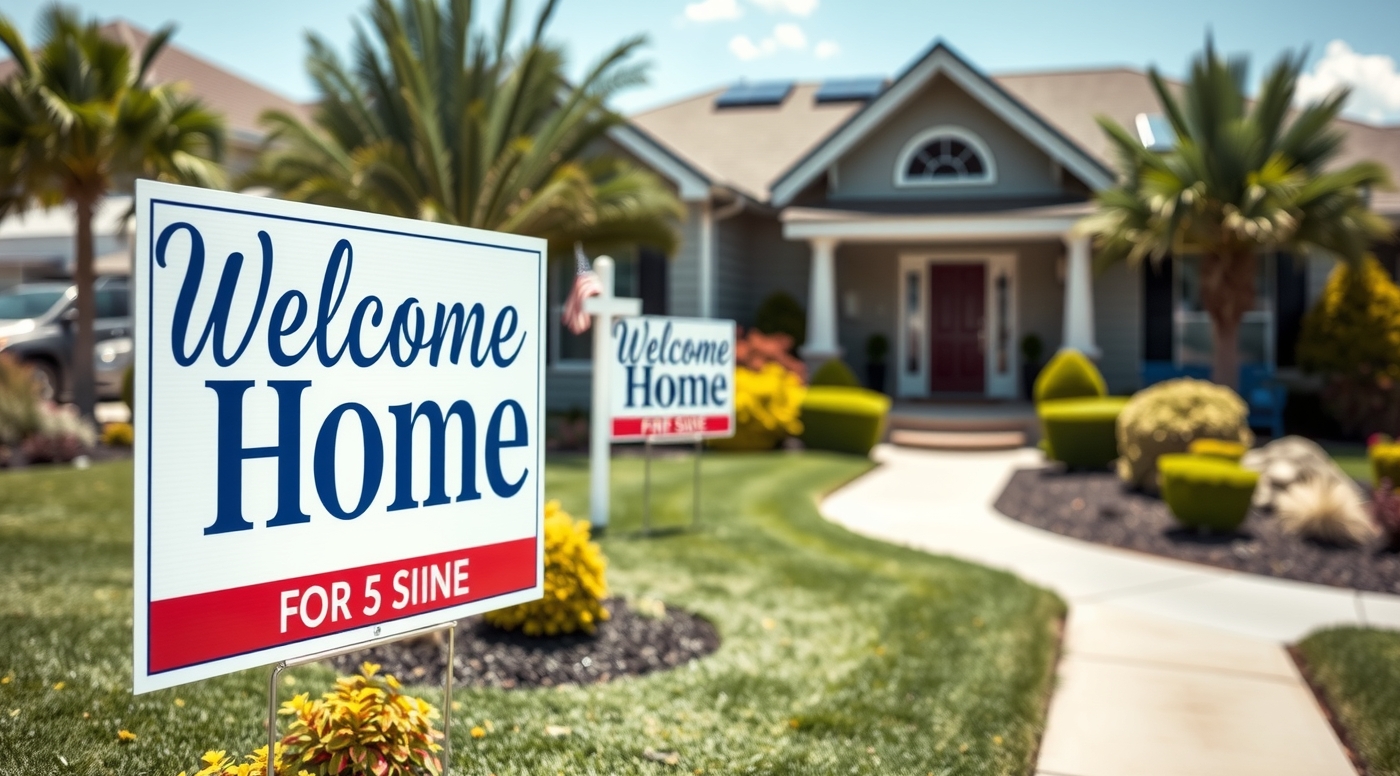 Checklist for Welcome Home Yard Signs Guide