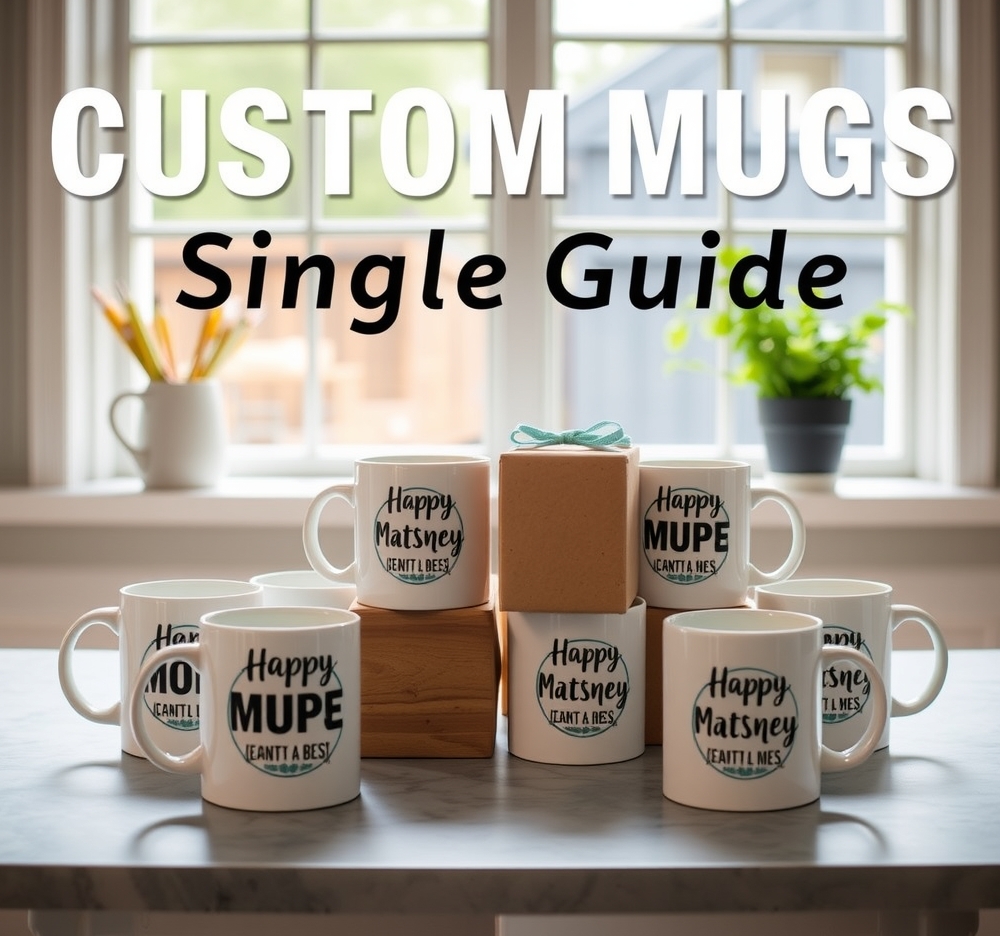 Evaluating the best Custom Mugs Single Guide environment