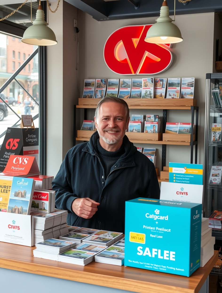 Preparation visual for Cvs Postcard Printing