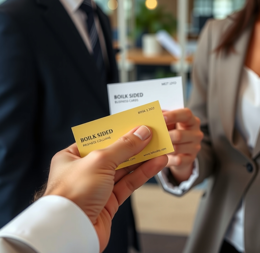 Checklist for Double Sided Business Cards Printing Guide