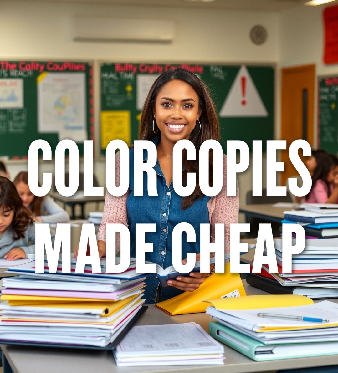 Where to Get Color Copies Made Cheap
