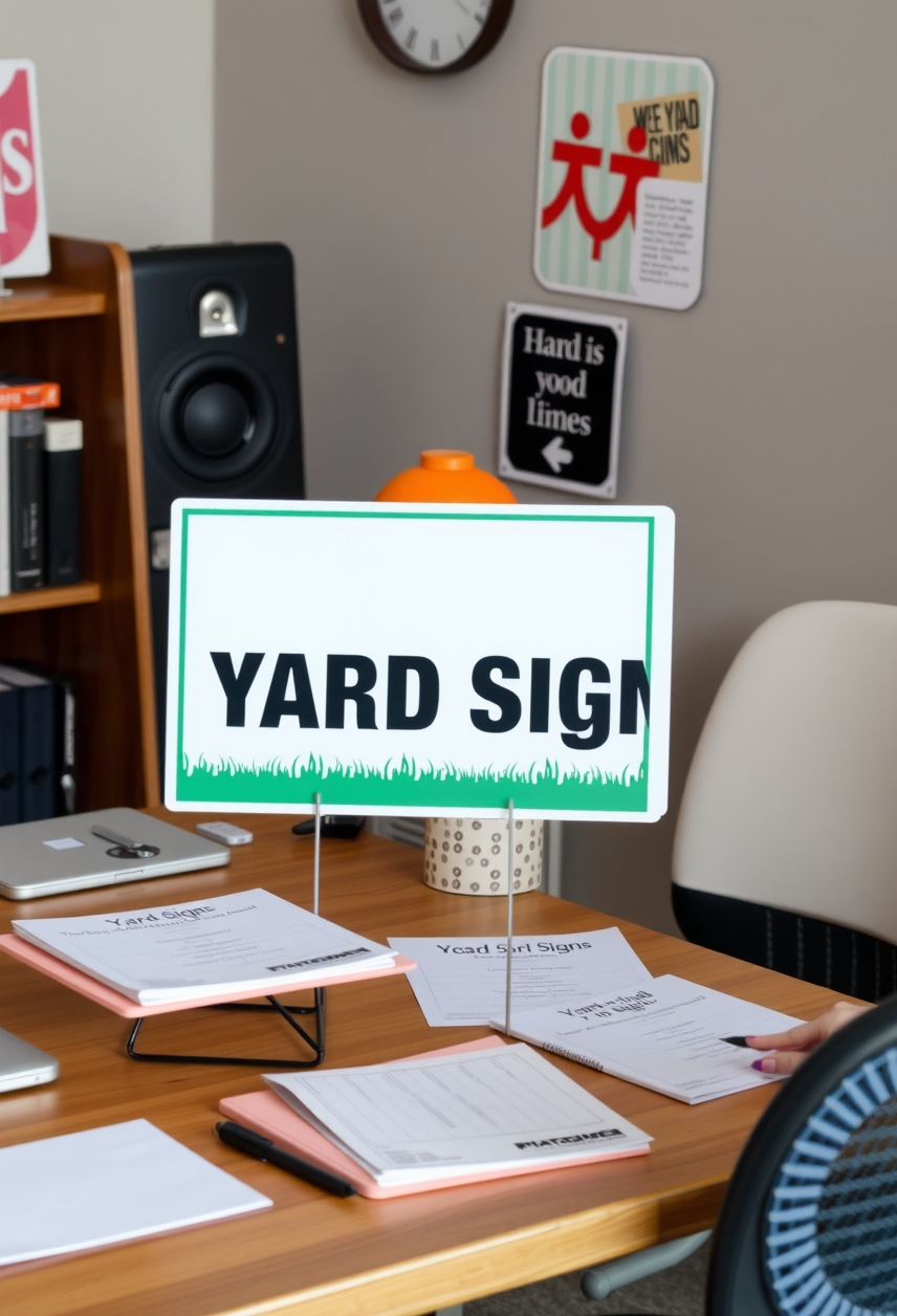 Quality check visual for Church Yard Signs Guide